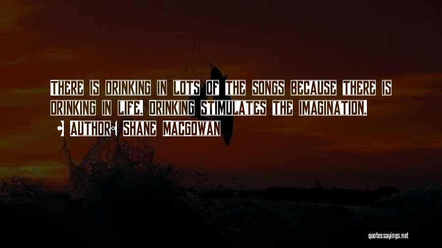 Drinking From Songs Quotes By Shane MacGowan