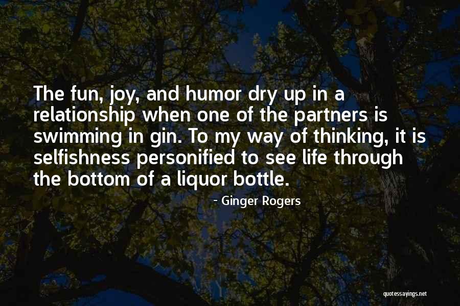 Drinking Gin Quotes By Ginger Rogers