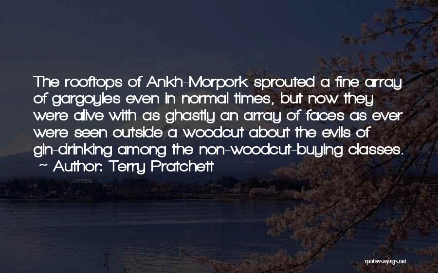 Drinking Gin Quotes By Terry Pratchett