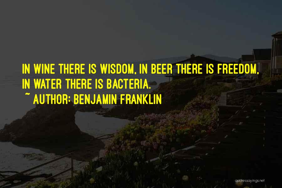 Drinking Too Much Beer Quotes By Benjamin Franklin