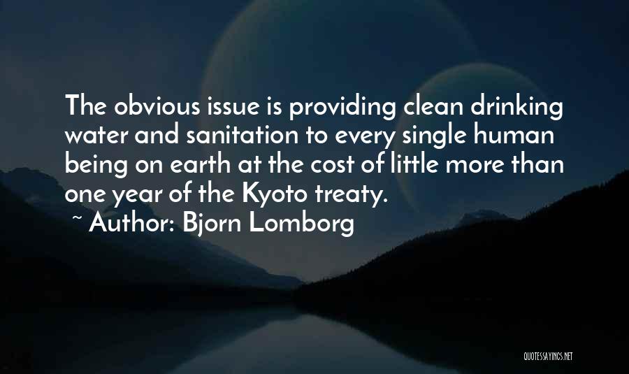 Drinking Water And Sanitation Quotes By Bjorn Lomborg
