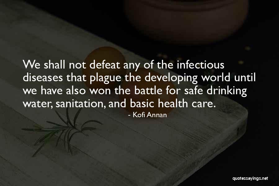 Drinking Water And Sanitation Quotes By Kofi Annan