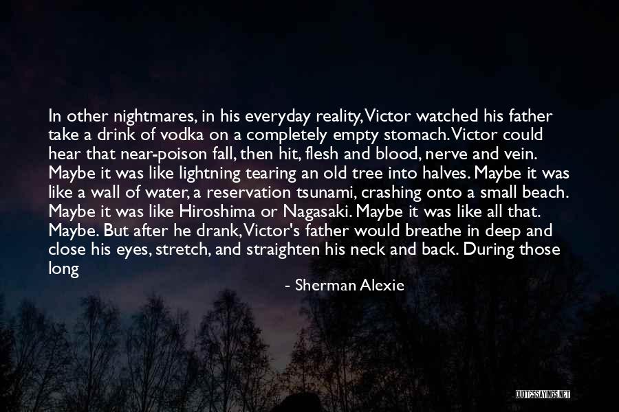 Drinks And The Beach Quotes By Sherman Alexie Drinks And The Beach Quotes By Sherman Alexie