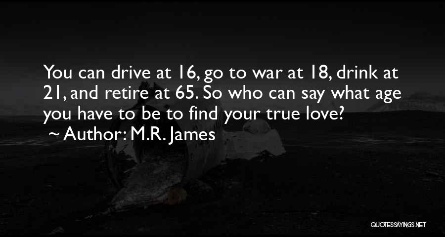 Drive And Drink Quotes By M.R. James