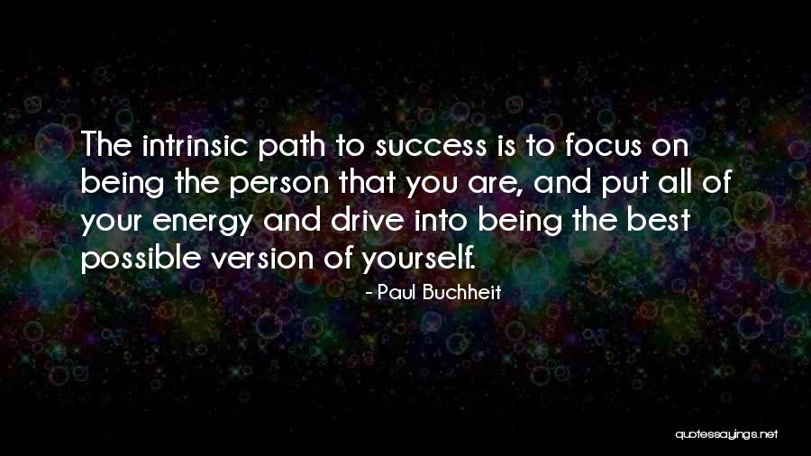 Drive And Success Quotes By Paul Buchheit