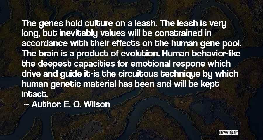 Drive By Quotes By E. O. Wilson