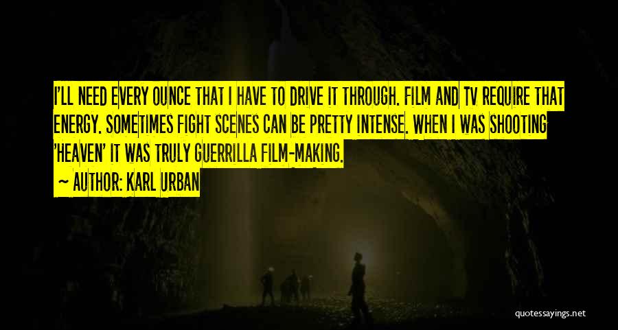 Drive By Shooting Quotes By Karl Urban