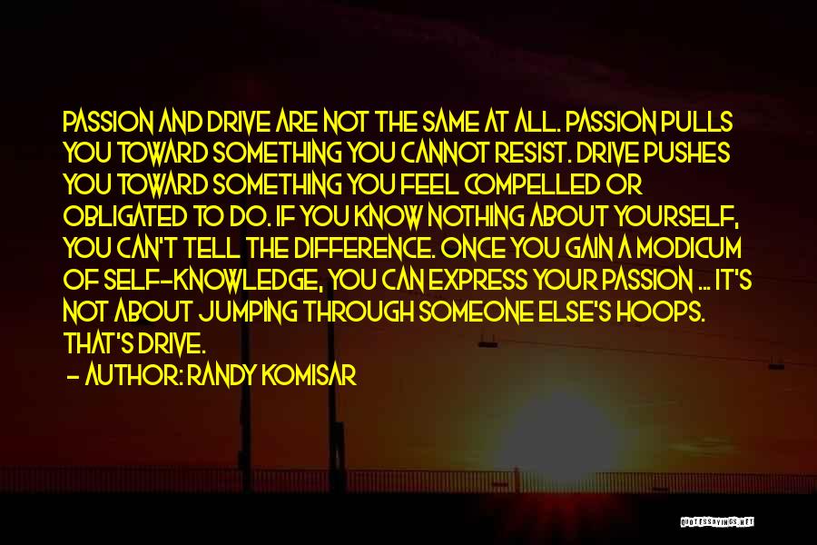 Drive Through Quotes By Randy Komisar