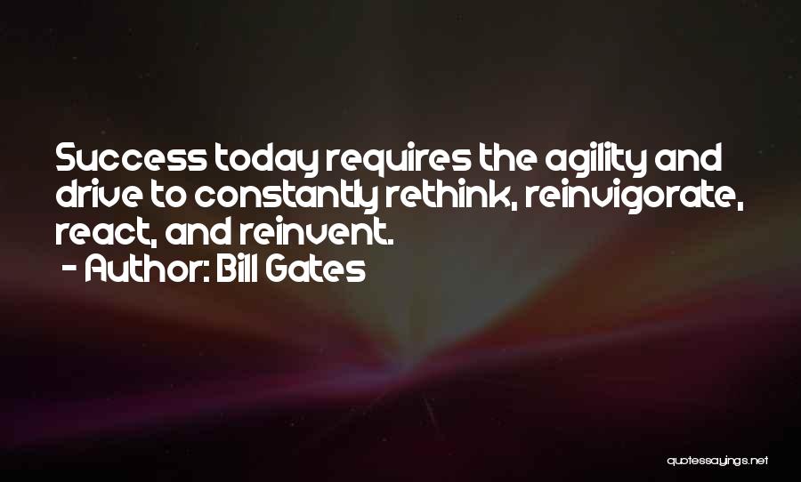 Drive To Success Quotes By Bill Gates