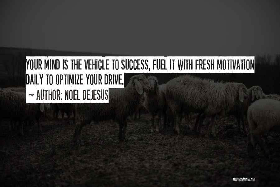 Drive To Success Quotes By Noel DeJesus