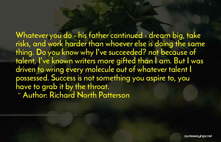 Driven To Success Quotes By Richard North Patterson