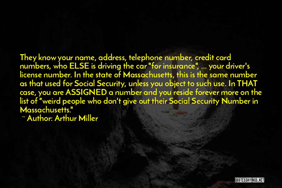 Driver Insurance Quotes By Arthur Miller