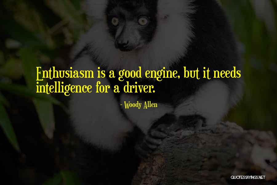 Driver Quotes By Woody Allen