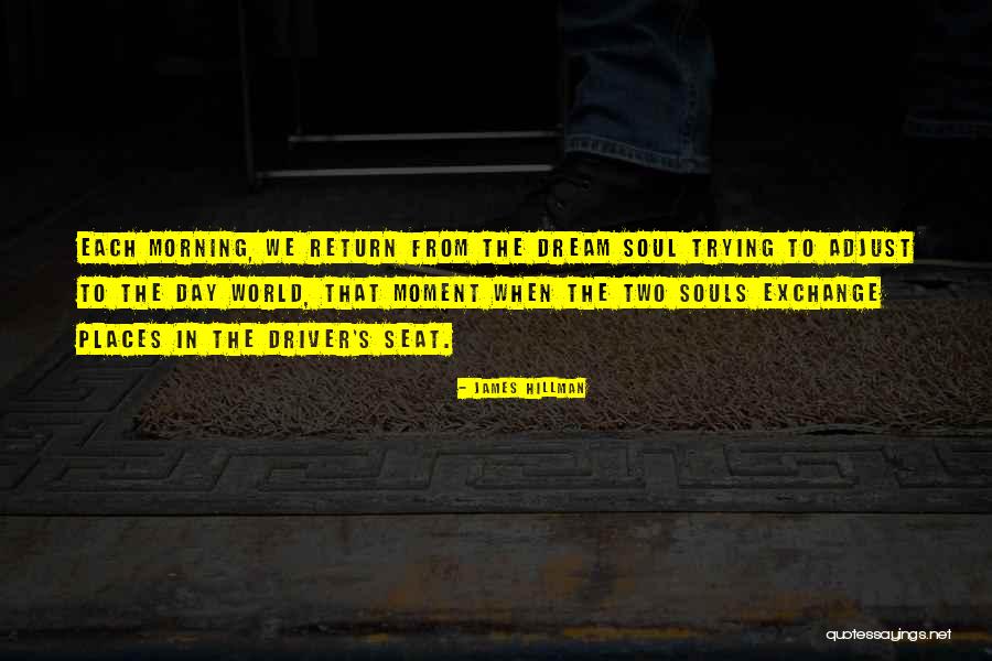 Driver S Seat Quotes By James Hillman Driver S Seat Quotes By James Hillman