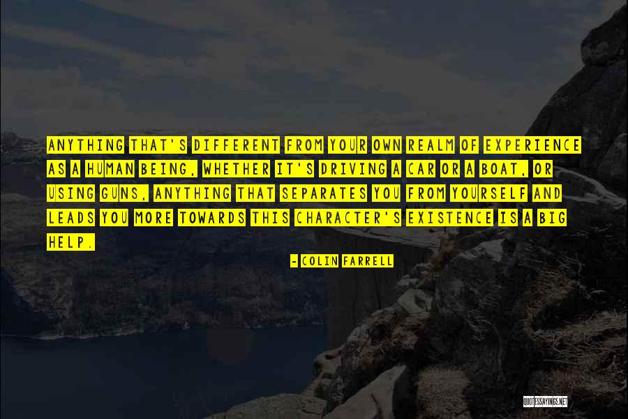 Driving A Boat Quotes By Colin Farrell Driving A Boat Quotes By Colin Farrell