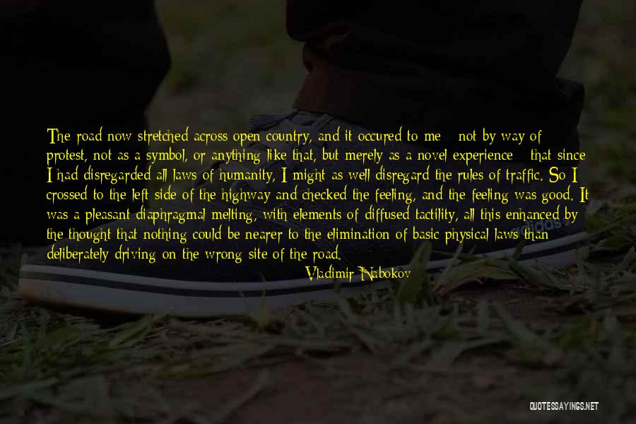 Driving Across The Country Quotes By Vladimir Nabokov