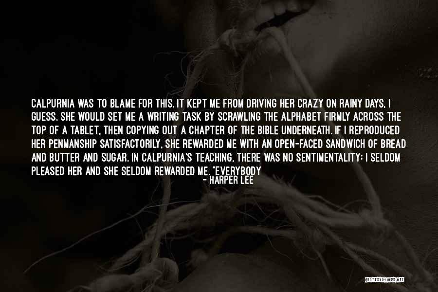 Driving Crazy Quotes By Harper Lee Driving Crazy Quotes By Harper Lee
