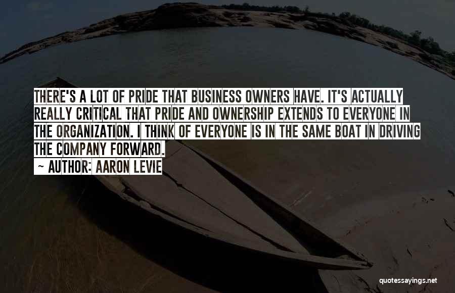 Driving Forward Quotes By Aaron Levie