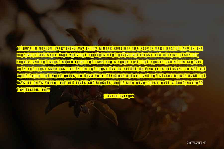 Driving Home Quotes By Anton Chekhov Driving Home Quotes By Anton Chekhov