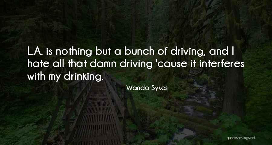 Driving Quotes By Wanda Sykes