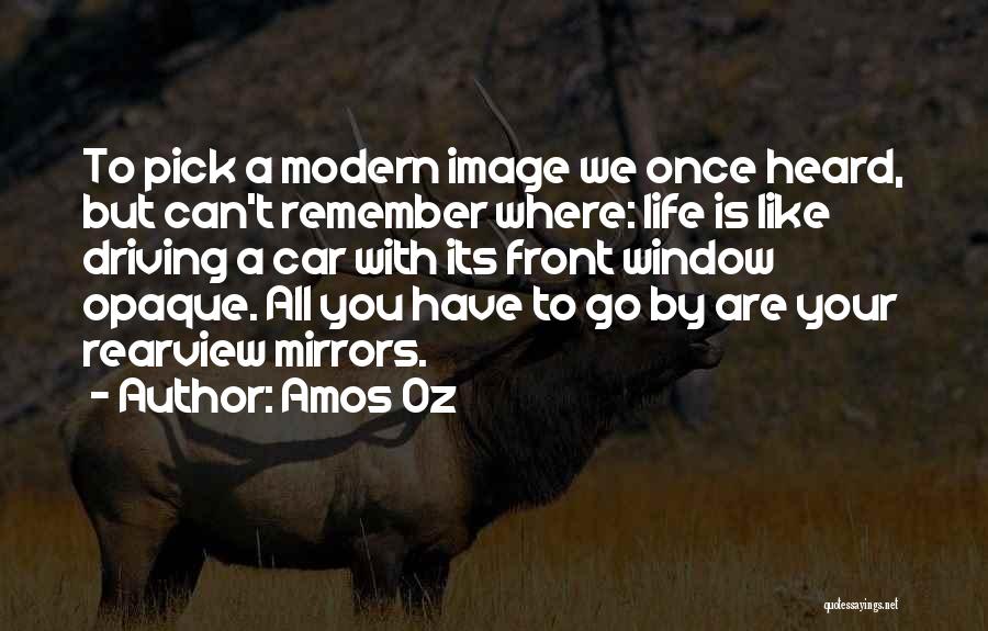 Driving Your Life Quotes By Amos Oz