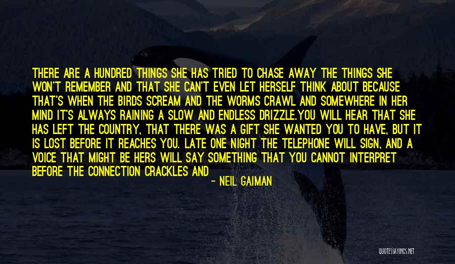 Drizzle Rain Quotes By Neil Gaiman Drizzle Rain Quotes By Neil Gaiman