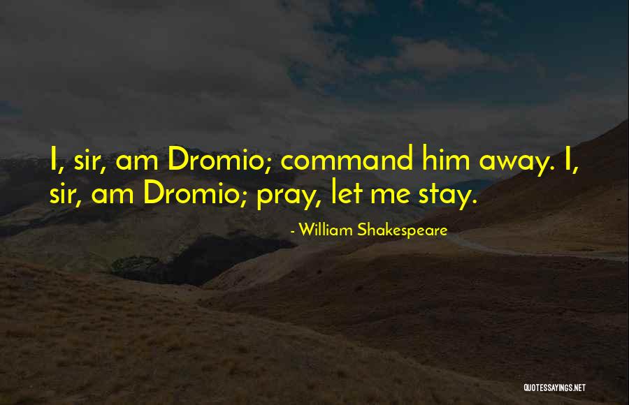 Dromio Quotes By William Shakespeare Dromio Quotes By William Shakespeare