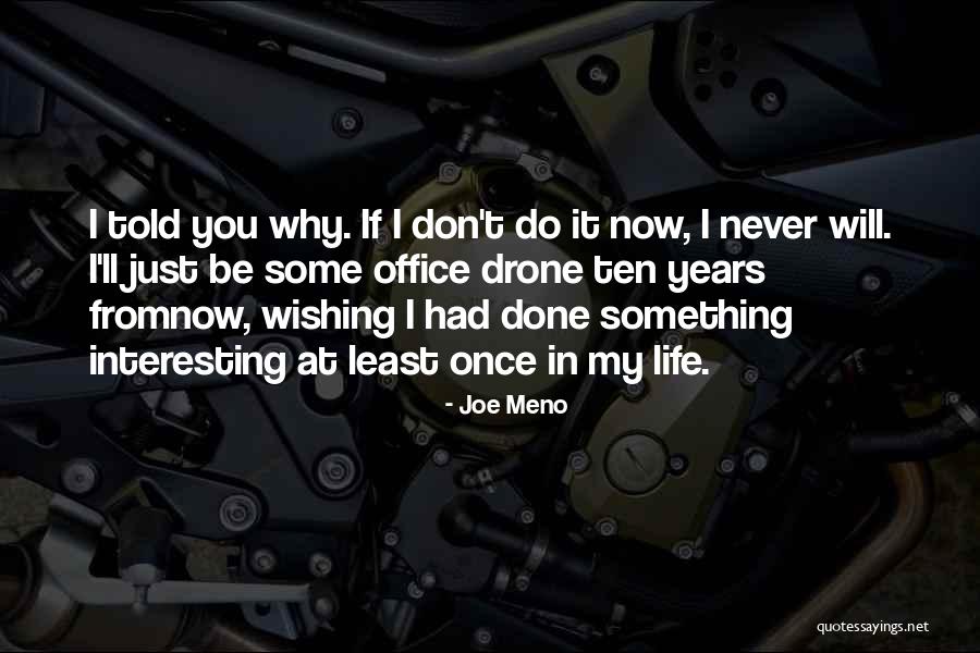 Drone Quotes By Joe Meno