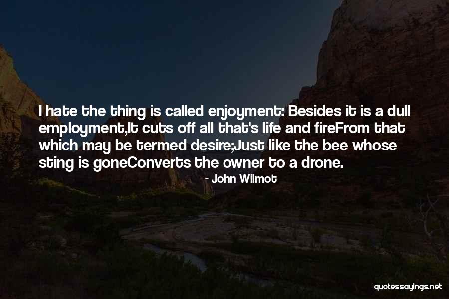 Drone Quotes By John Wilmot