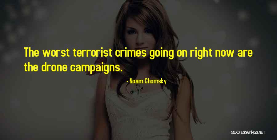 Drone Quotes By Noam Chomsky