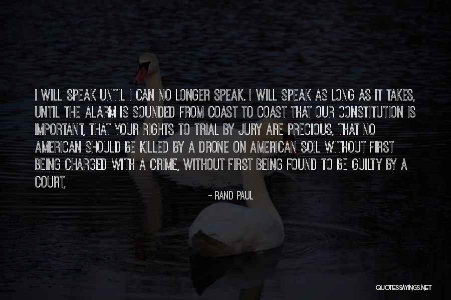 Drone Quotes By Rand Paul