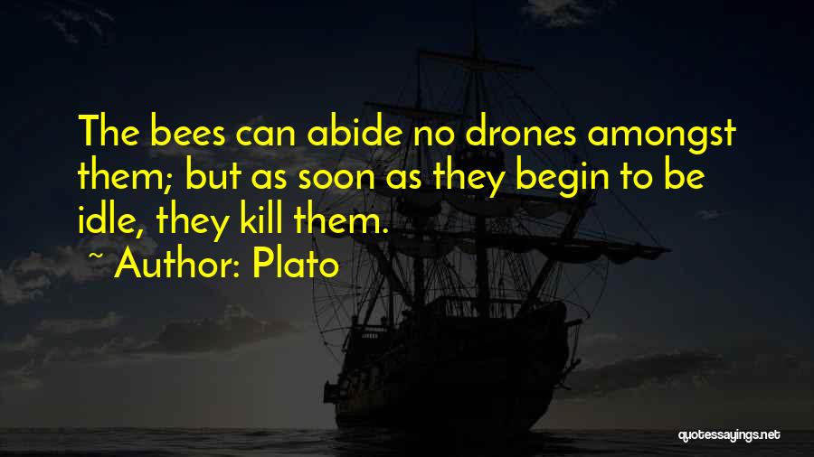 Drones Quotes By Plato