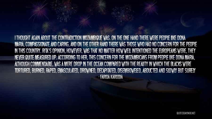 Drop And Ocean Quotes By Farida Karodia Drop And Ocean Quotes By Farida Karodia