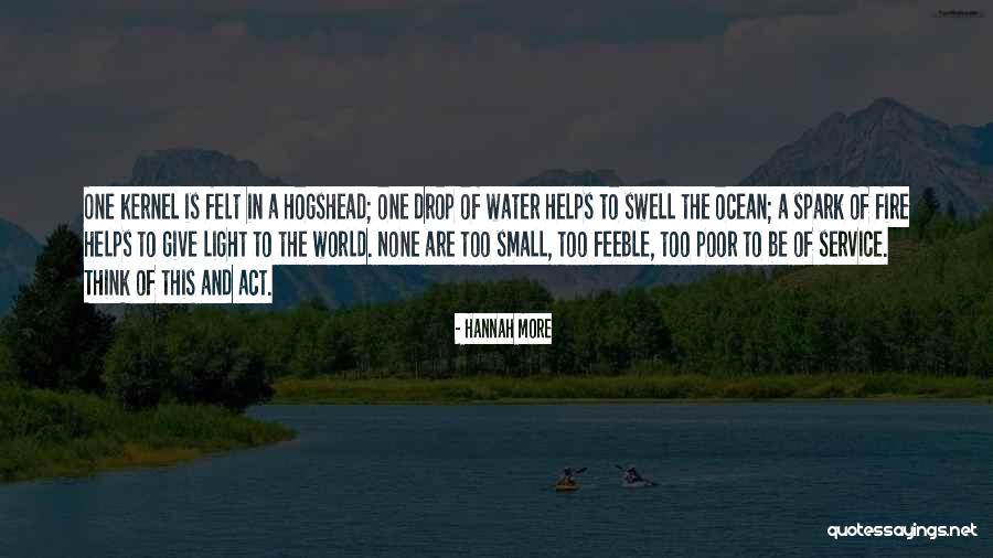 Drop And Ocean Quotes By Hannah More Drop And Ocean Quotes By Hannah More