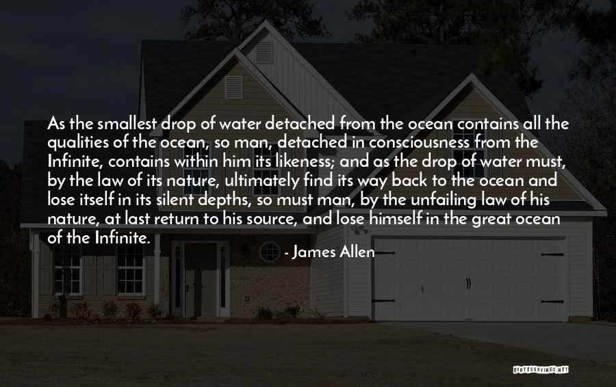 Drop And Ocean Quotes By James Allen Drop And Ocean Quotes By James Allen