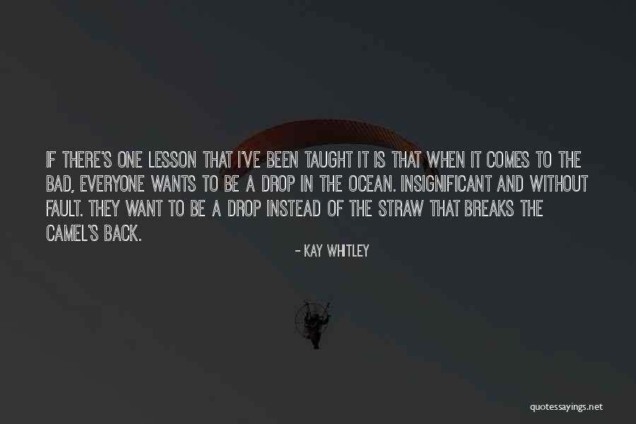 Drop And Ocean Quotes By Kay Whitley Drop And Ocean Quotes By Kay Whitley