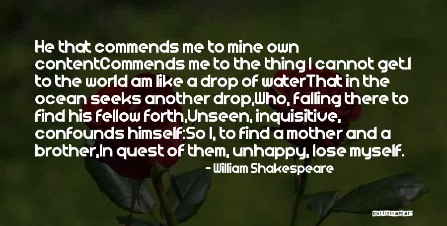Drop And Ocean Quotes By William Shakespeare Drop And Ocean Quotes By William Shakespeare