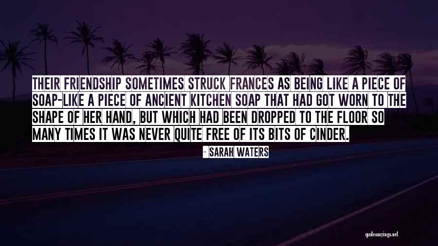 Dropped Friendship Quotes By Sarah Waters