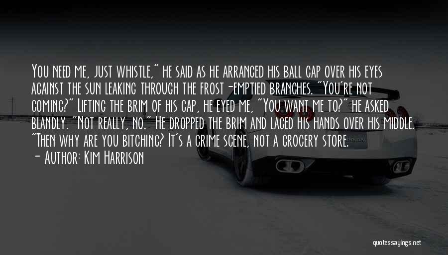 Dropped The Ball Quotes By Kim Harrison