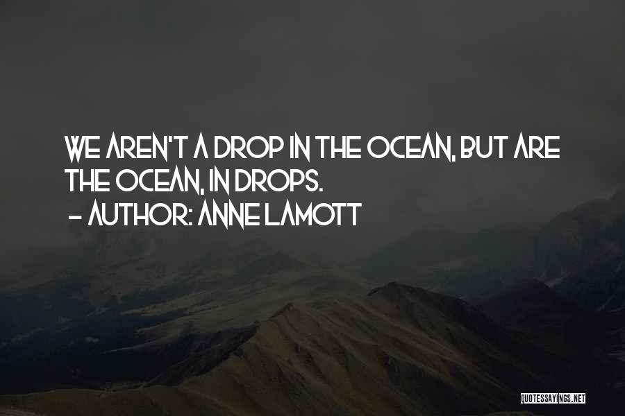 Drops Quotes By Anne Lamott