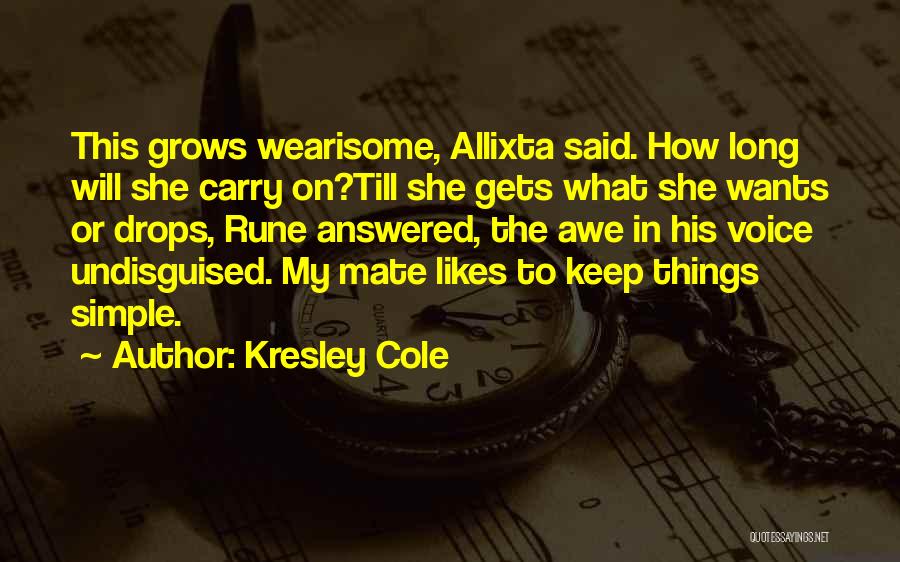 Drops Quotes By Kresley Cole