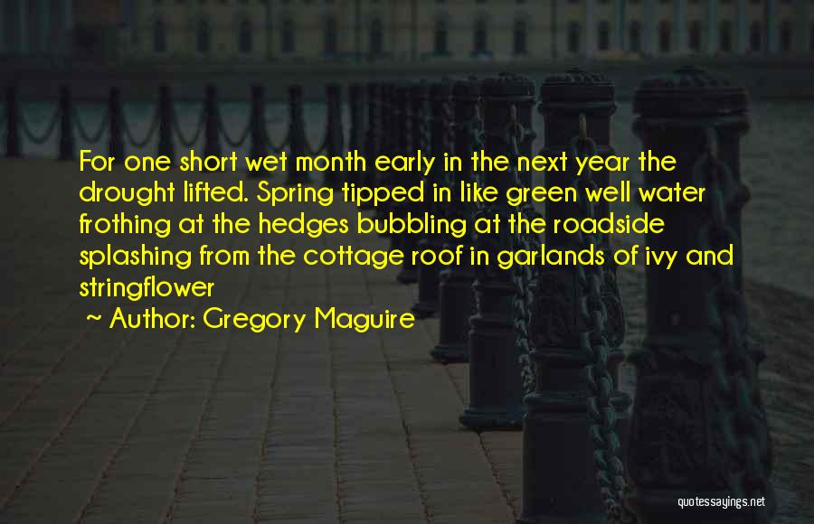 Drought Quotes By Gregory Maguire