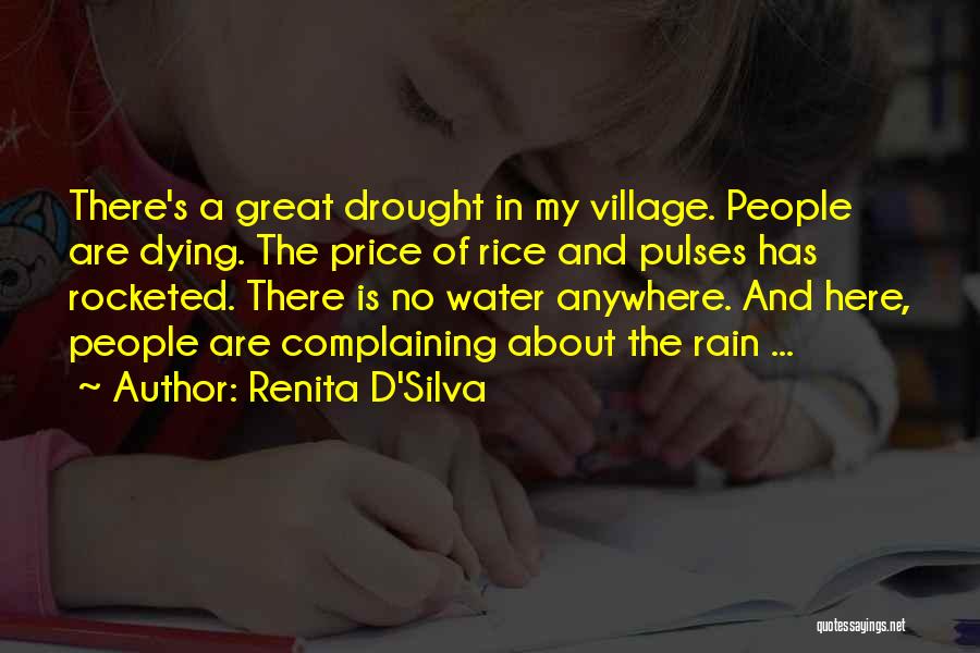 Drought Quotes By Renita D'Silva