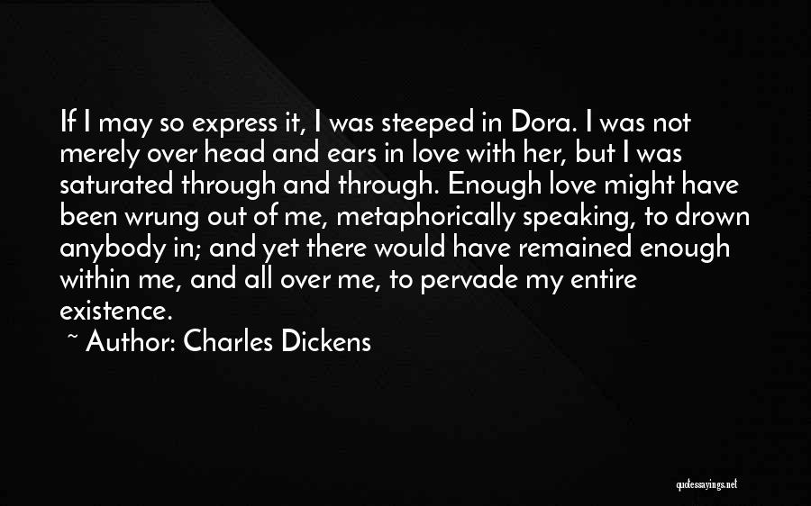 Drown In Love Quotes By Charles Dickens