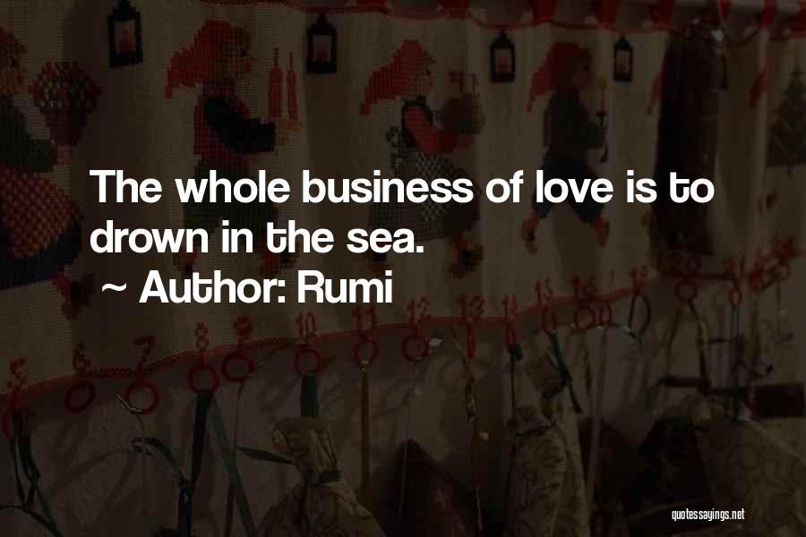 Drown In Love Quotes By Rumi