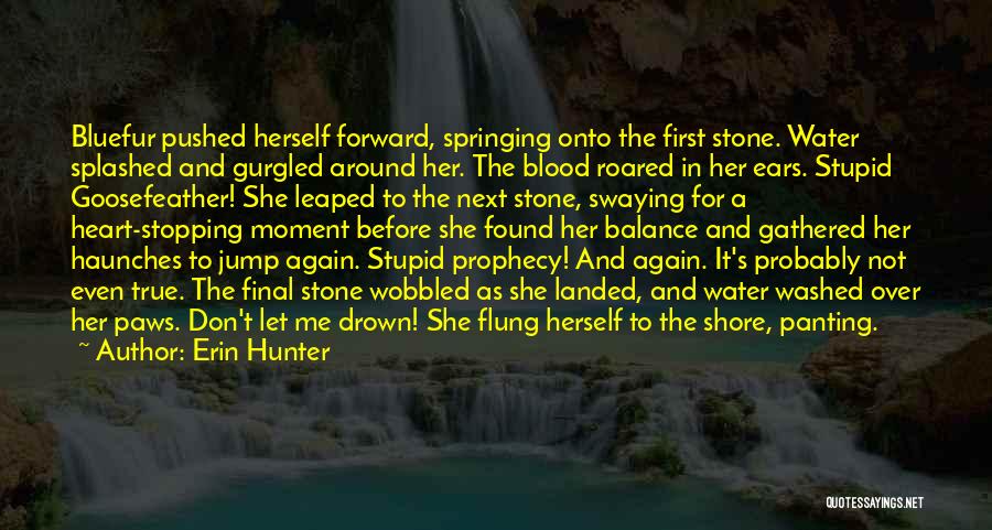 Drown In Water Quotes By Erin Hunter