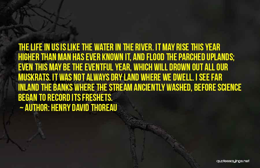 Drown In Water Quotes By Henry David Thoreau