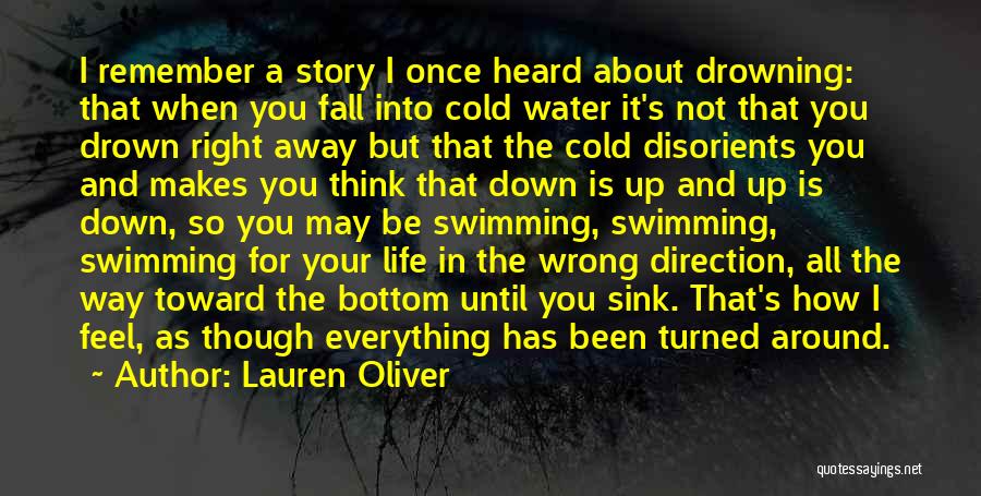 Drown In Water Quotes By Lauren Oliver