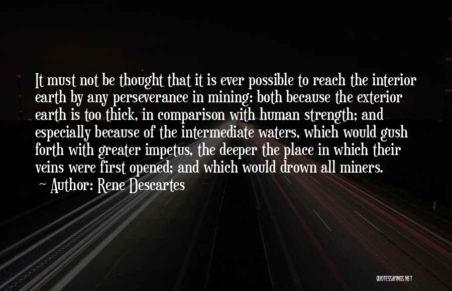 Drown In Water Quotes By Rene Descartes