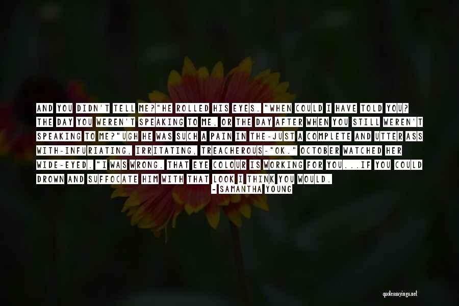Drown The Pain Quotes By Samantha Young Drown The Pain Quotes By Samantha Young